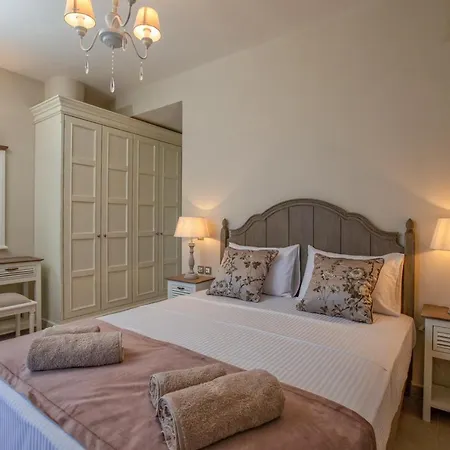 Villa Luxury Above Emblisi , With Heated Pool !