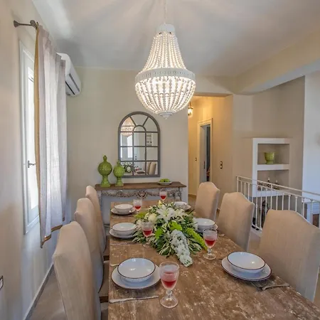 Luxury Above Emblisi , With Heated Pool ! Villa *