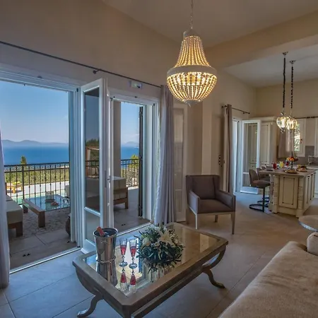Luxury Above Emblisi , With Heated Pool ! * Fiskardo